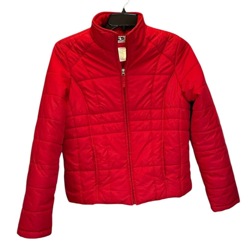 Vintage‎ Red Puffer Jacket Athletic Works medium